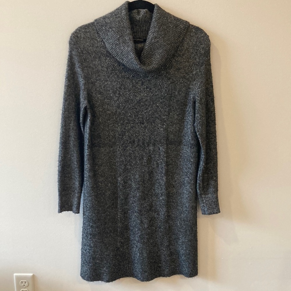 Banana Republic Gray Sweater Dress